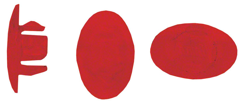 Load image into Gallery viewer, Velocity-Velo-Plug-Rim-Hole-Covers-Red-Rim-Strips-and-Tape-Gravel-Bike-Hybrid-Bike-RS1001