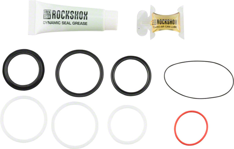 Load image into Gallery viewer, RockShox Rear Shock Maintenance Bundle | Gnar Dog Volume Reducer & 50 Hour Service Kit