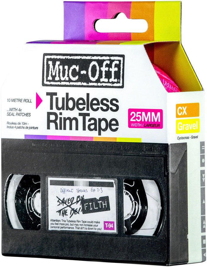 Load image into Gallery viewer, Pack of 2 Muc-Off Tubeless Rim Tape 10m Length Roll 25mm Width Adhesive