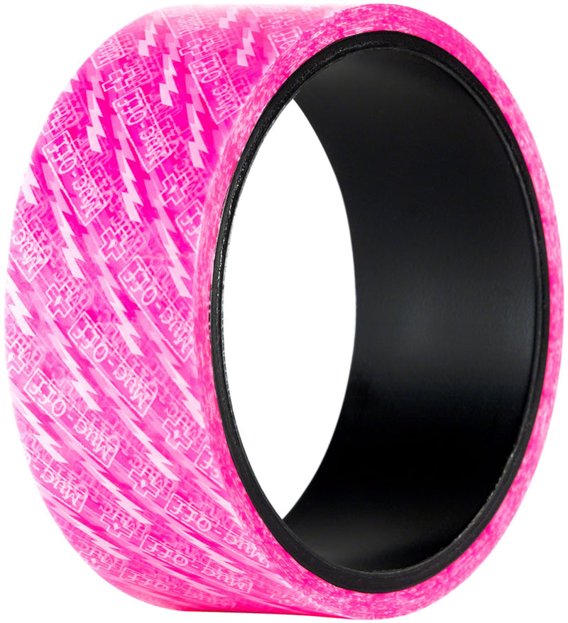 Load image into Gallery viewer, Muc-Off Tubeless Rim Tape 10m Length Roll 35mm Width Adhesive Semi Transparent