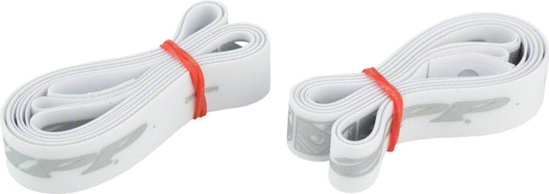 Load image into Gallery viewer, Zipp Rim Tape 700c x 16mm Nylon Wheel Rim Strip Pair Lightweight, Thin, No Adhesive, Perfect for Hybrid & Road Bikes