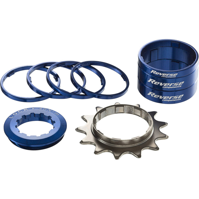 Load image into Gallery viewer, Reverse Single Speed Kit, 13t, Blue