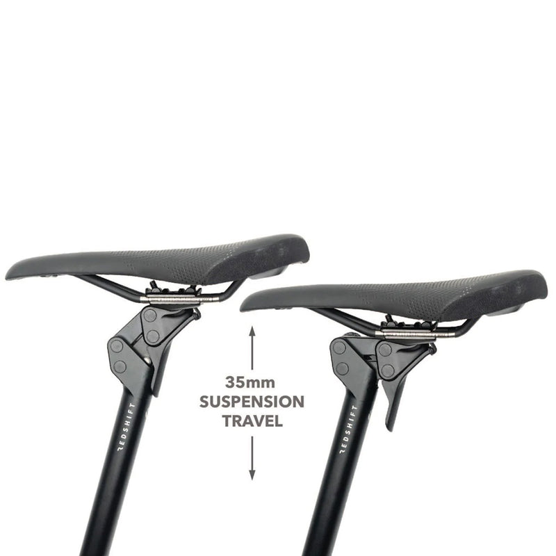 Load image into Gallery viewer, Redshift Sports ShockStop Endurance Suspension Seatpost, 31.6 x 400 Bl