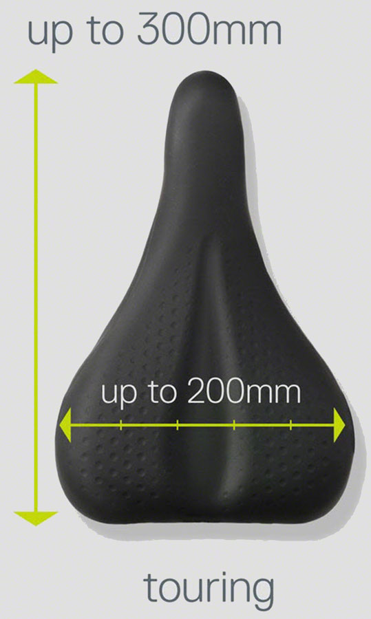 Load image into Gallery viewer, Delta HexAir Saddle Cover - Touring, Black Super Flexible, Stretchy Silicone