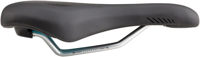 Load image into Gallery viewer, MSW SDL-173 Spin Fitness Saddle - Black Soft-Touch Cover High Density Foam