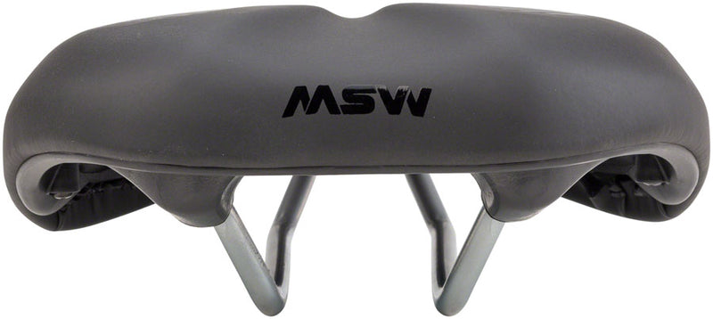 Load image into Gallery viewer, MSW SDL-173 Spin Fitness Saddle - Black Soft-Touch Cover High Density Foam