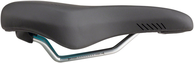 Load image into Gallery viewer, MSW SDL-192 Spin Fitness Saddle - Black Soft-Touch Cover High Density Foam