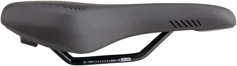 Load image into Gallery viewer, MSW SDL-164 Spin Fitness Saddle - Black Soft-Touch Cover High Density Foam