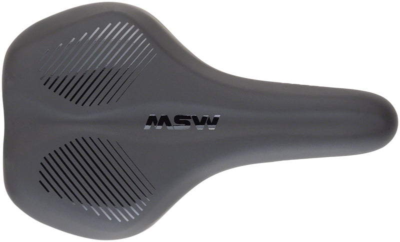 Load image into Gallery viewer, MSW SDL-164 Spin Fitness Saddle - Black Soft-Touch Cover High Density Foam