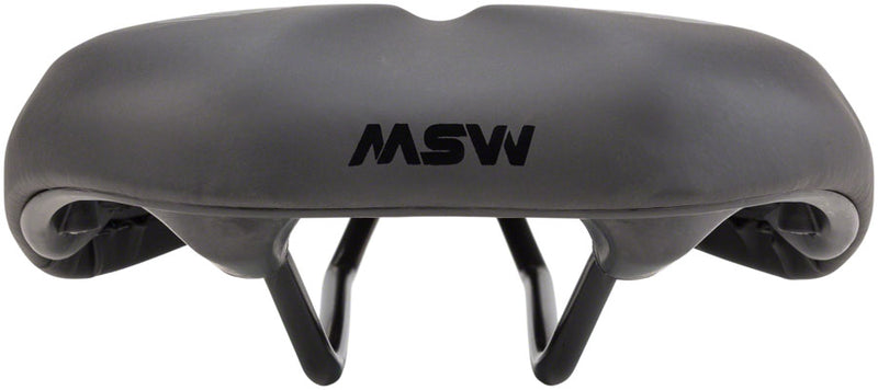 Load image into Gallery viewer, MSW SDL-173 Spin Fitness Saddle - Black Soft-Touch Cover High Density Foam