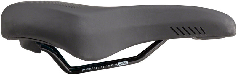 Load image into Gallery viewer, MSW SDL-192 Spin Fitness Saddle - Black Soft-Touch Cover High Density Foam