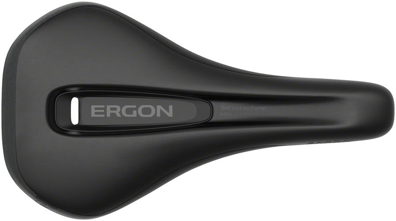 Load image into Gallery viewer, Ergon SM Enduro Comp Saddle - Black Medium/Large Synthetic, Chromoly Rails
