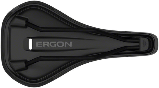 Ergon SM Enduro Comp Saddle - Black Medium/Large Synthetic, Chromoly Rails