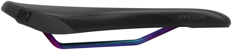 Load image into Gallery viewer, Ergon SM Enduro Comp Saddle - Black Stealth/Oilslick Mens Medium/Large