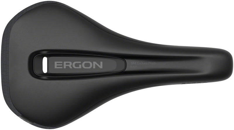 Load image into Gallery viewer, Ergon SM Enduro Pro Saddle - Black Medium/Large Solid Titanium Rails
