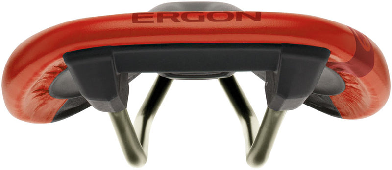 Load image into Gallery viewer, Ergon SM Pro Saddle - Red 9-12cm Sit Bone Width Topeak QuickClick Adaptor