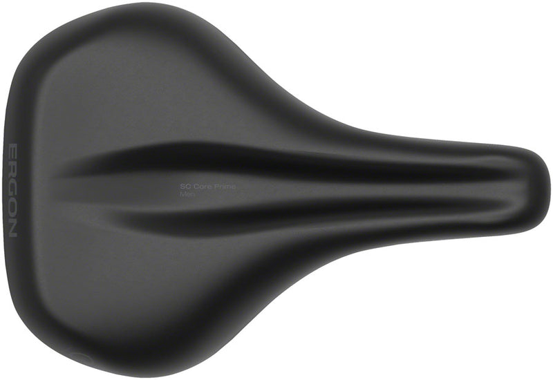 Load image into Gallery viewer, Ergon SC Core Prime Saddle - Black/Gray Microfiber Cover Orthopedic Foam