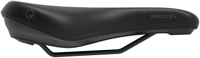 Load image into Gallery viewer, Ergon SC Core Prime Saddle - Black/Gray Microfiber Cover Orthopedic Foam