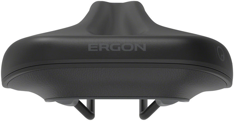 Load image into Gallery viewer, Ergon SC Core Prime Saddle - Black/Gray Microfiber Cover Orthopedic Foam