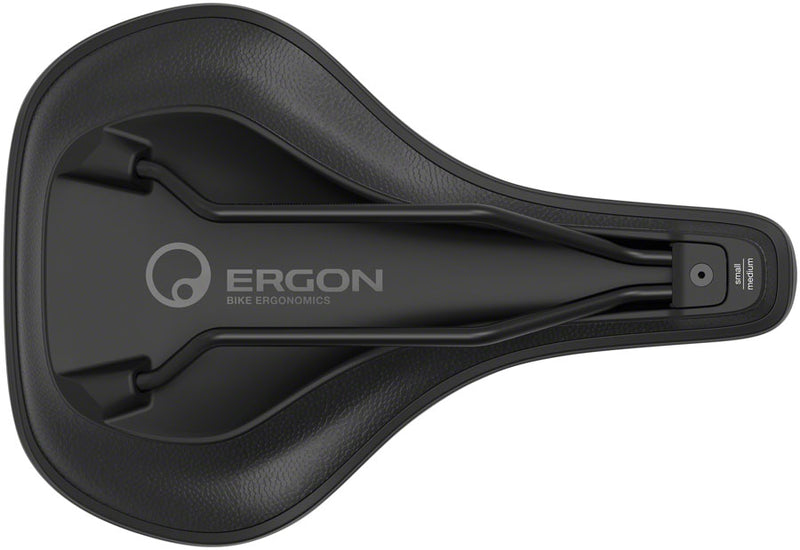 Load image into Gallery viewer, Ergon SC Core Prime Saddle - Black/Gray Microfiber Cover Orthopedic Foam