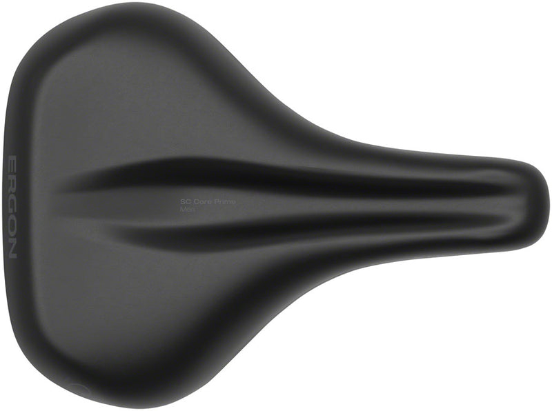 Load image into Gallery viewer, Ergon SC Core Prime Saddle MD/LG - Black/Gray Microfiber Cover Orthopedic Foam