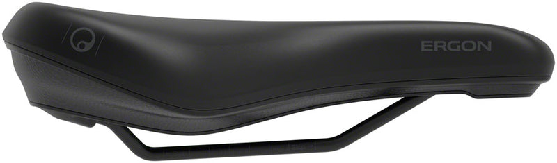 Load image into Gallery viewer, Ergon SC Core Prime Saddle - Black/Gray Microfiber Cover Orthopedic Foam