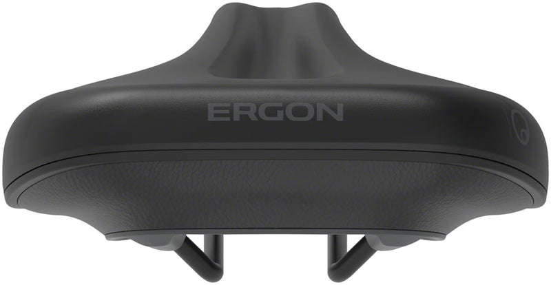 Load image into Gallery viewer, Ergon SC Core Prime Saddle - Black/Gray Microfiber Cover Orthopedic Foam