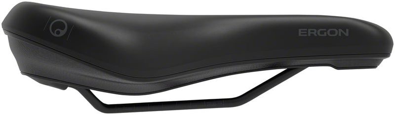 Load image into Gallery viewer, Ergon SC Core Prime Saddle - Black/Gray Microfiber Cover Orthopedic Foam