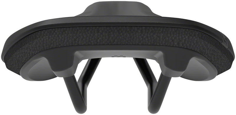 Load image into Gallery viewer, Ergon SR Allroad Core Comp Saddle SM/MD - Black/Gray Synthetic Chromoly Rails
