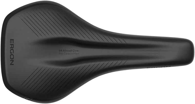 Load image into Gallery viewer, Ergon SR Allroad Core Pro Carbon Saddle SM/MD - Black Carbon Rails Synthetic