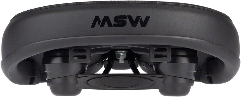 Load image into Gallery viewer, MSW Cruiser Saddle - Steel, Black
