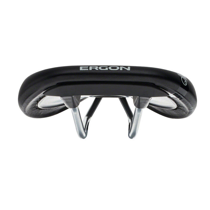 Load image into Gallery viewer, Ergon SM Saddle - Black Chromoly Rails Flat, Comfortably Padded Sit Zone