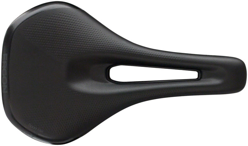 Load image into Gallery viewer, Ergon SM Sport Gel Saddle - Black Microfiber Cover Composite/CrMo Rails