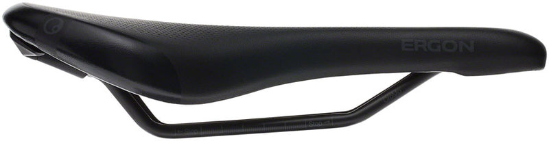 Load image into Gallery viewer, Ergon SM Sport Gel Saddle - Black Microfiber Cover Composite/CrMo Rails