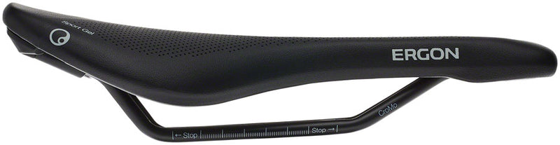 Load image into Gallery viewer, Ergon SR Sport Gel Saddle - Black Sit-Bone Width 9-12cm Microfiber Cover