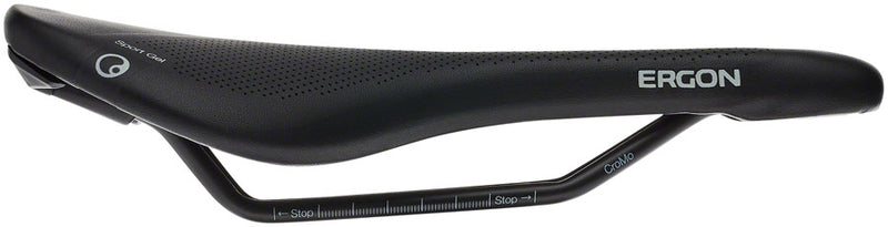Load image into Gallery viewer, Ergon SR Sport Gel Saddle - Black Sit-Bone Width 12-16cm Microfiber Cover