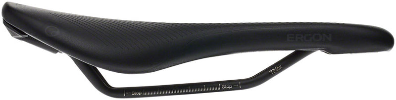Load image into Gallery viewer, Ergon SR Pro Saddle Titanox - Black Microfiber Includes Topeak QuickClick