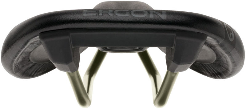 Load image into Gallery viewer, Ergon SM Pro Saddle - Black TiNox Rails Includes Topeak QuickClick Adaptor