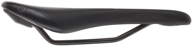 Load image into Gallery viewer, Ergon SM Pro Saddle - Black Ti Rails Includes Topeak QuickClick Adaptor