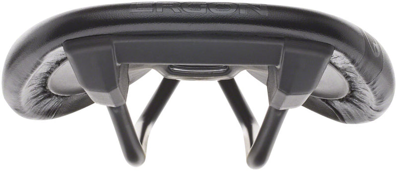 Load image into Gallery viewer, Ergon SM Pro Saddle - Black Ti Rails Includes Topeak QuickClick Adaptor