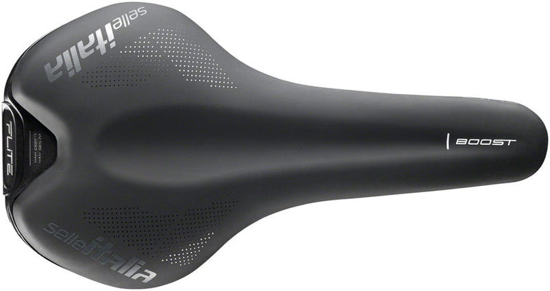 Load image into Gallery viewer, Selle Italia Flite Boost TM Saddle - Black 140mm Width Manganese Rails
