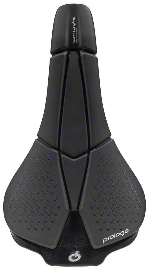 Load image into Gallery viewer, Prologo Scratch M5 Saddle - Black 140mm Width Ti-rox Rails Synthetic