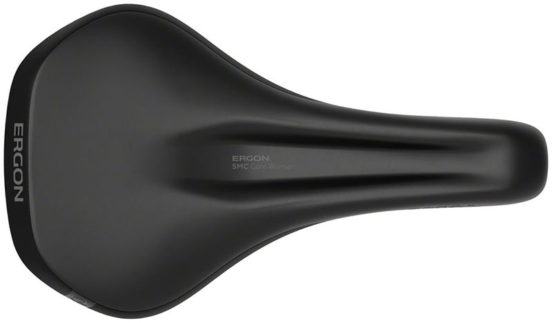 Load image into Gallery viewer, Ergon SMC Core Women's Saddle - Black/Gray Chromoly Rails Synthetic