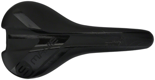 Smanie GT Series Saddle - Chromoly, Microfiber Black, 147