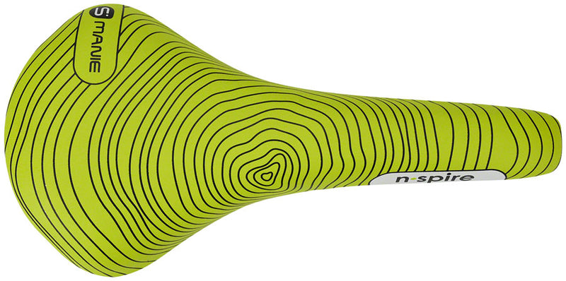 Load image into Gallery viewer, Smanie N.Spire Saddle - Chromoly, Microfiber Green, 136
