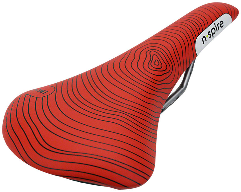 Load image into Gallery viewer, Smanie N.Spire Saddle - Chromoly, Microfiber Red, 156
