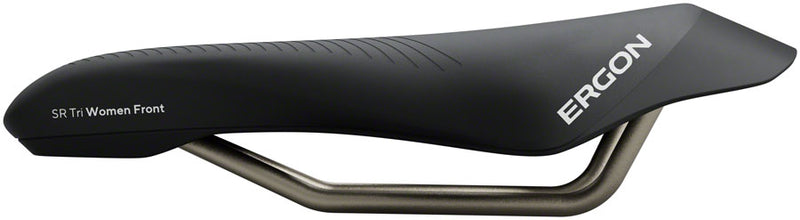 Load image into Gallery viewer, Ergon SR Triathlon Saddle - Womens, Black, Front