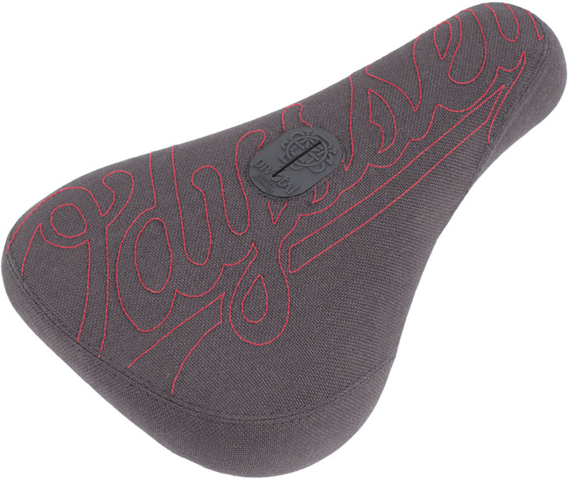 Load image into Gallery viewer, Odyssey Big Stitch BMX Seat - Pivotal, Black/Red, Fat