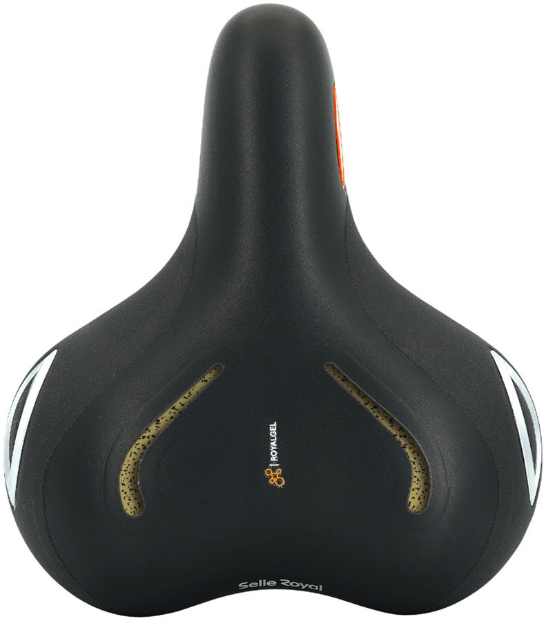 Load image into Gallery viewer, Selle Royal Lookin Stracciatella Saddle - Steel, Black, Relaxed