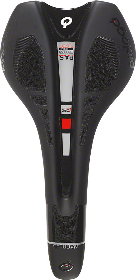 Prologo Nago Evo CPC Pas Saddle - Black 134mm Width Synthetic Material
